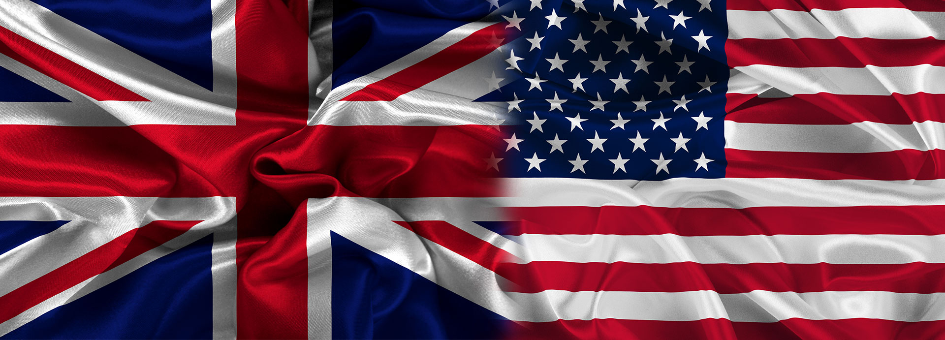 Data e hora em inglês britânico e inglês americano